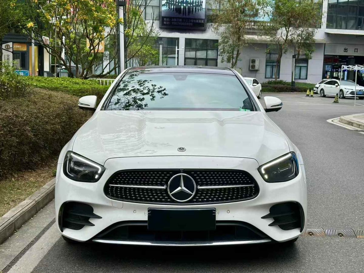 奔馳 奔馳E級(jí)  2022款 E 300 L 豪華型圖片