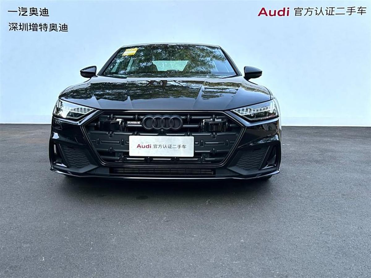 奧迪 奧迪A7L  2023款 55 TFSI quattro S-line 黑武士版圖片