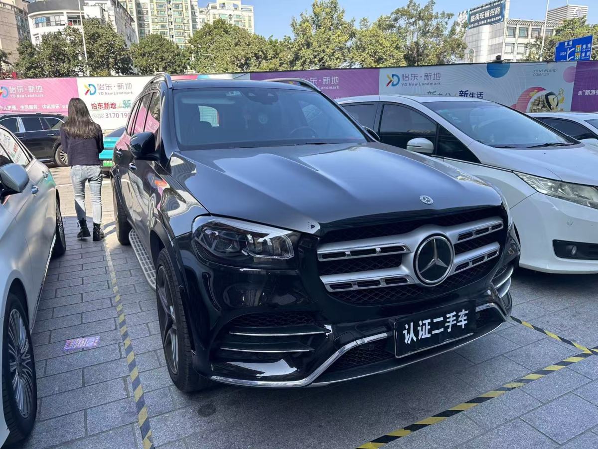 奔馳 奔馳GLS  2021款 改款 GLS 450 4MATIC 豪華型圖片