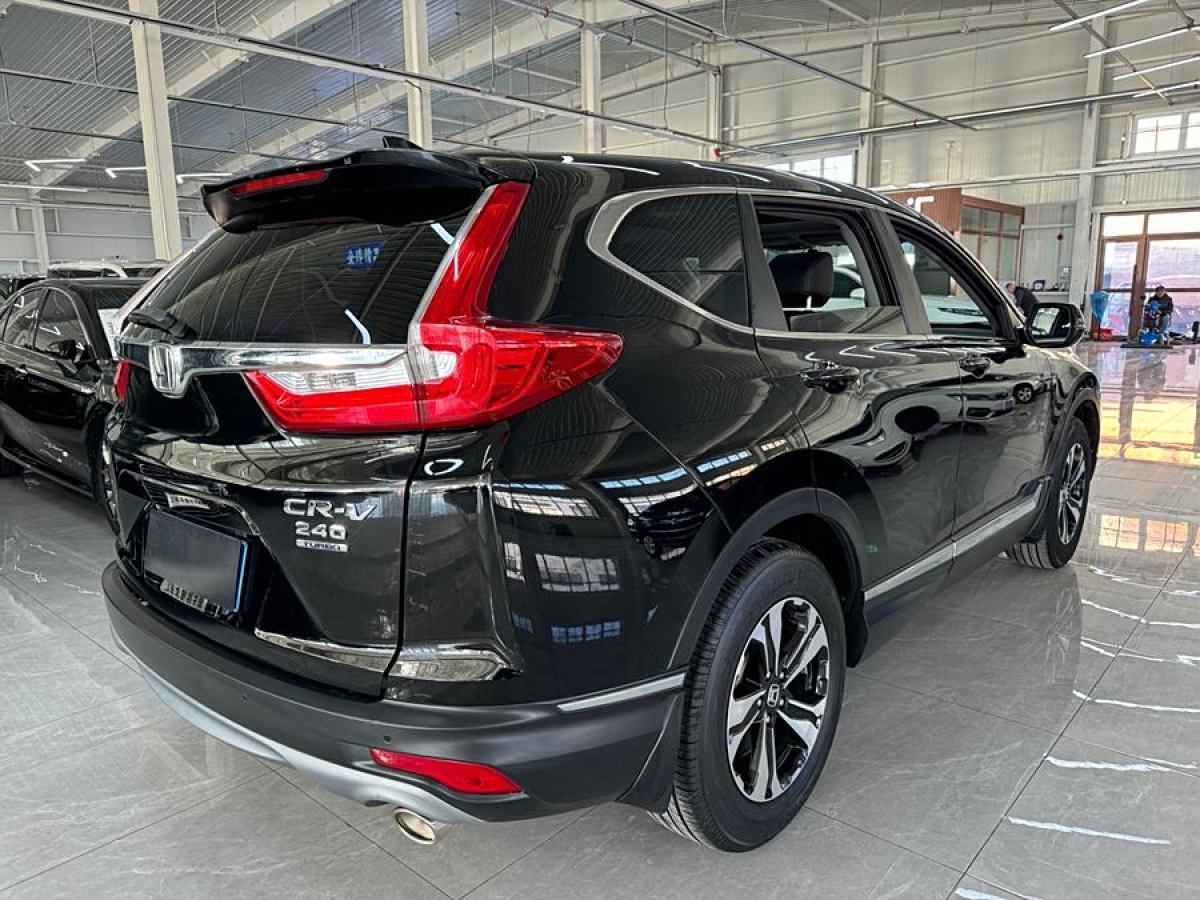 2019年1月本田 CR-V  2019款 240TURBO CVT兩驅(qū)風(fēng)尚版 國V