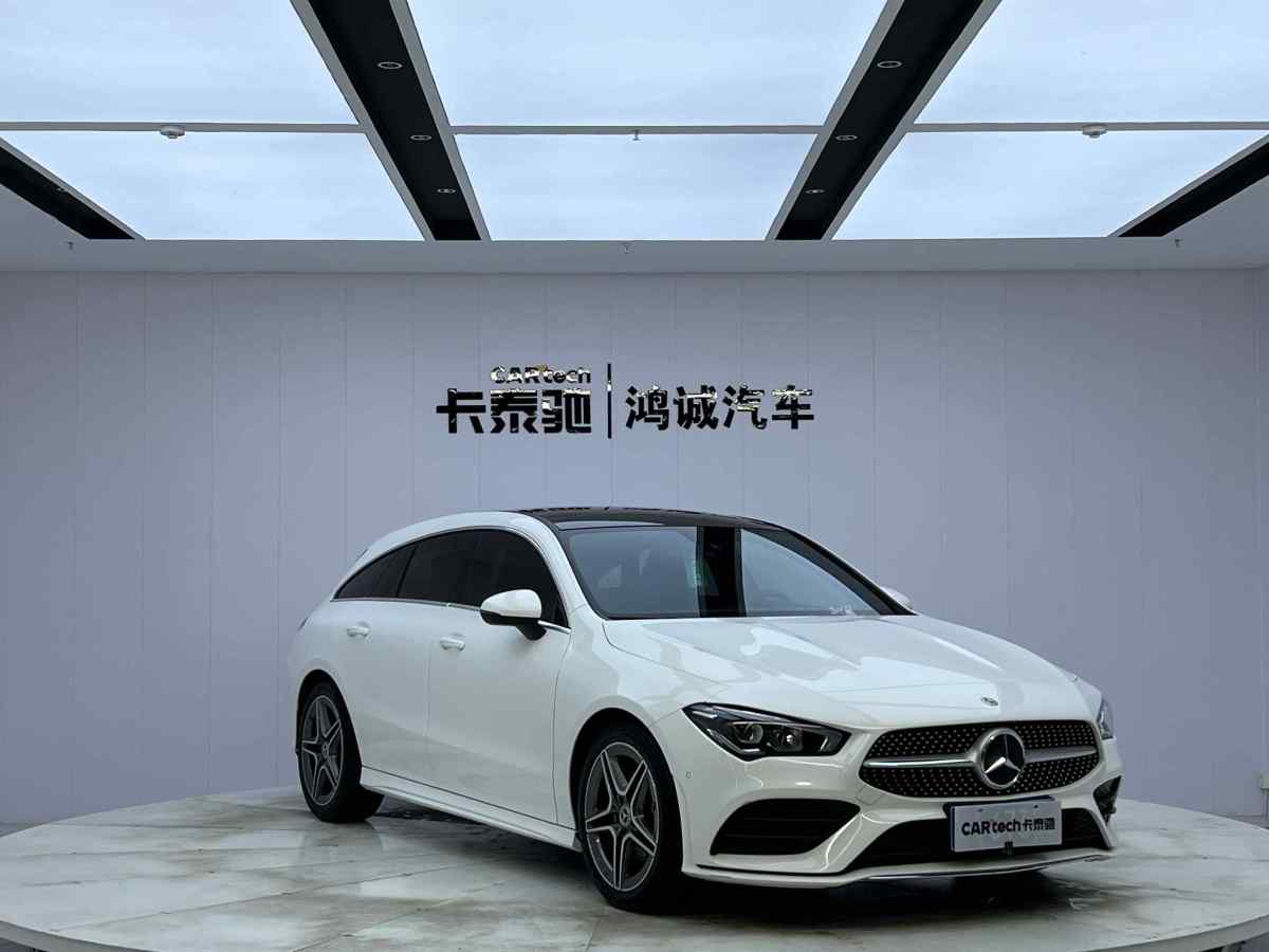 奔馳 奔馳CLA級  2022款 改款 CLA 200 獵跑車圖片