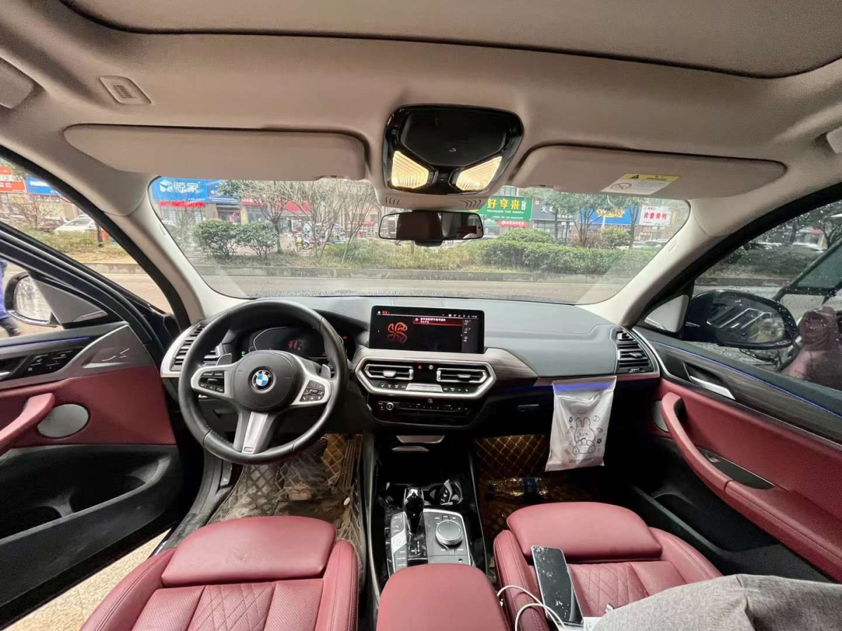 寶馬 寶馬X3  2022款 改款 xDrive30i 領(lǐng)先型 M曜夜套裝圖片
