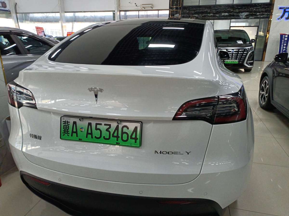 特斯拉 Model Y  2021款 標(biāo)準(zhǔn)續(xù)航后驅(qū)版圖片