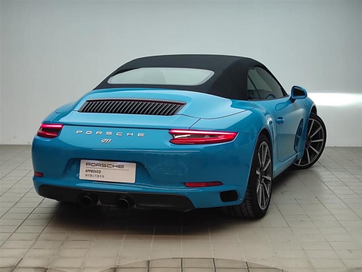 保時捷 911  2017款 Carrera Cabriolet GTS 3.0T圖片