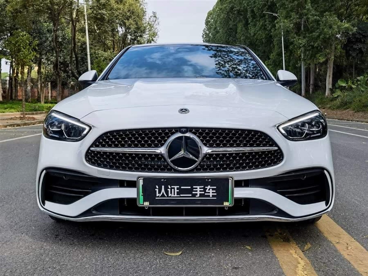 奔馳 奔馳C級新能源  2024款 改款 C 350 eL圖片
