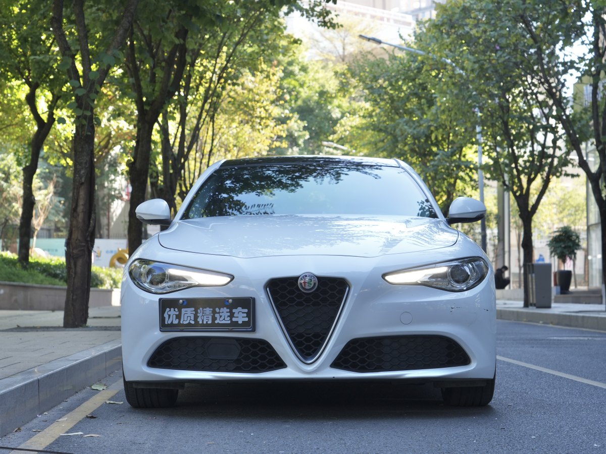 阿爾法·羅密歐 Giulia  2018款 2.0T 280HP 豪華版 碳纖維限量版圖片