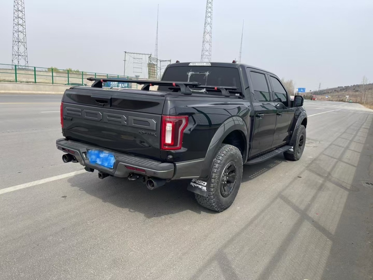 2019年11月福特 F-150  2019款 3.5T 猛禽性能勁化版