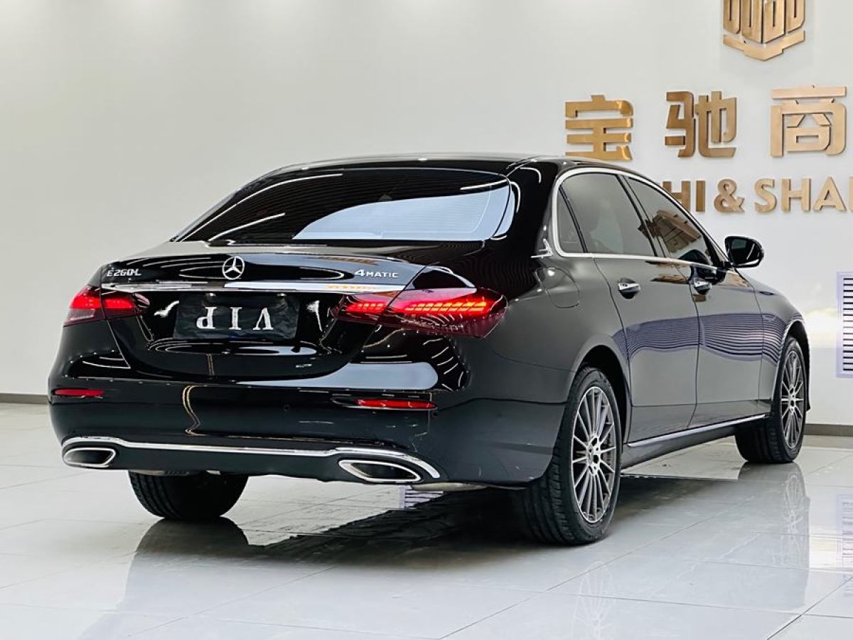 2022年5月奔馳 奔馳E級  2022款 改款 E 260 L 4MATIC