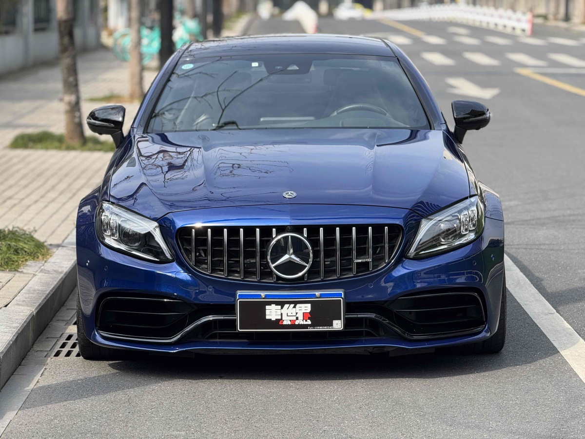 奔馳 奔馳C級(jí)AMG  2019款 AMG C 63 轎跑車圖片