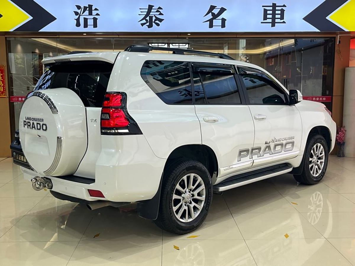 2019年9月豐田 普拉多  2018款 3.5L 自動TX-L NAVI后掛備胎