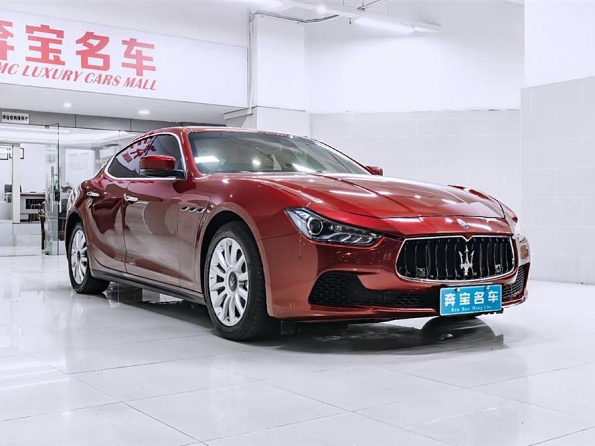 瑪莎拉蒂 Ghibli  2014款 3.0T 標(biāo)準(zhǔn)版圖片