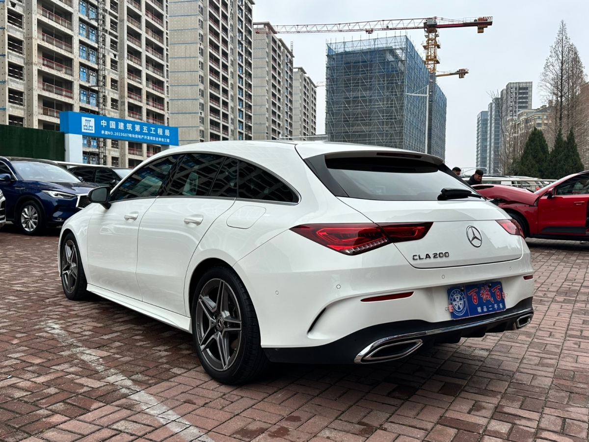 奔馳 奔馳CLA級  2020款 CLA 200 獵跑車圖片