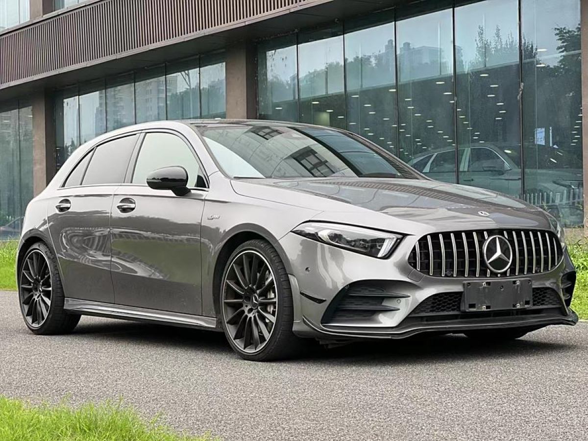 奔馳 奔馳A級AMG  2020款 改款 AMG A 35 4MATIC 先型特別版圖片