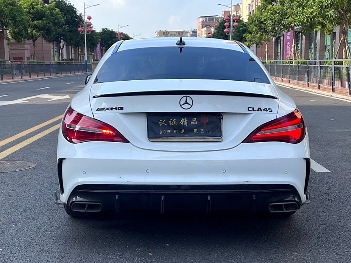 2018年10月奔馳 奔馳CLA級(jí)  2018款 CLA 220 4MATIC