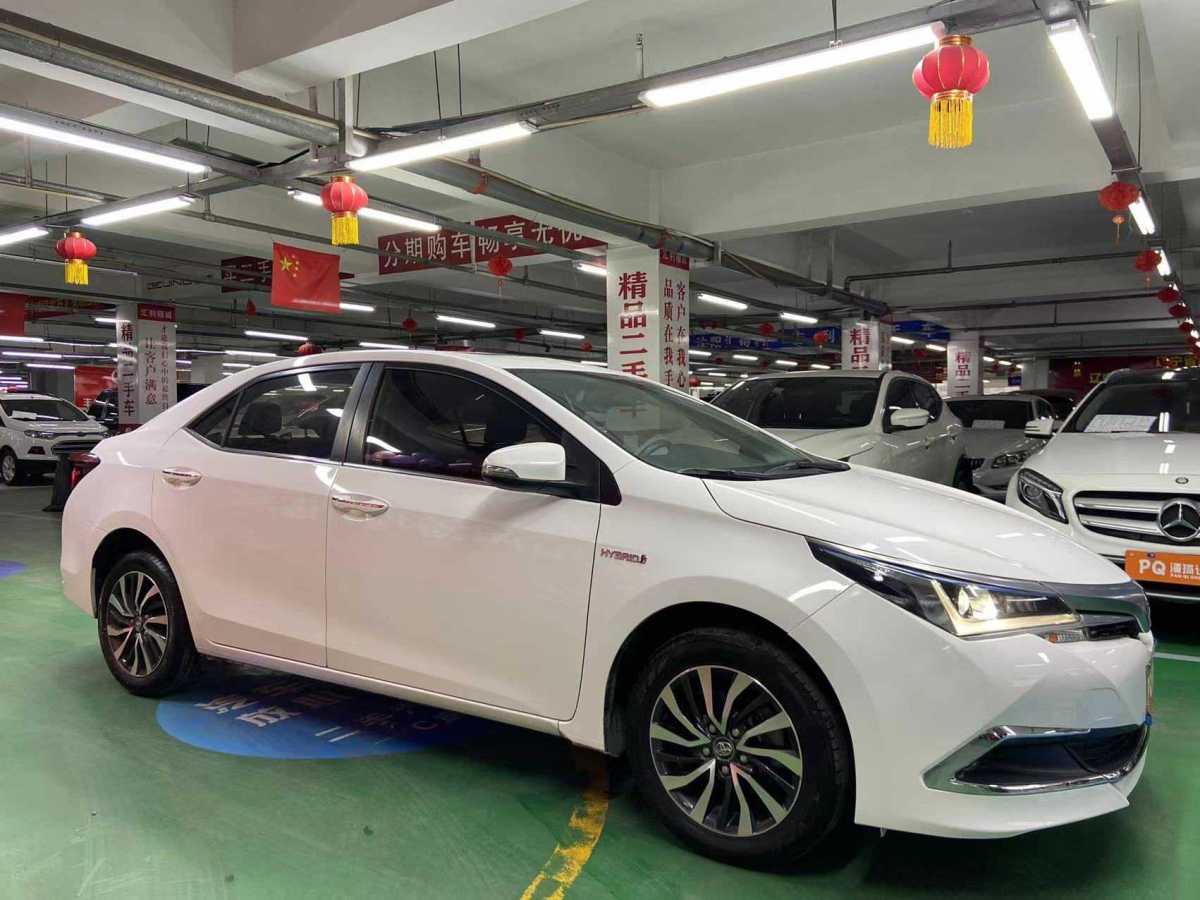 豐田 卡羅拉  2017款 改款雙擎 1.8L E-CVT領(lǐng)先版圖片