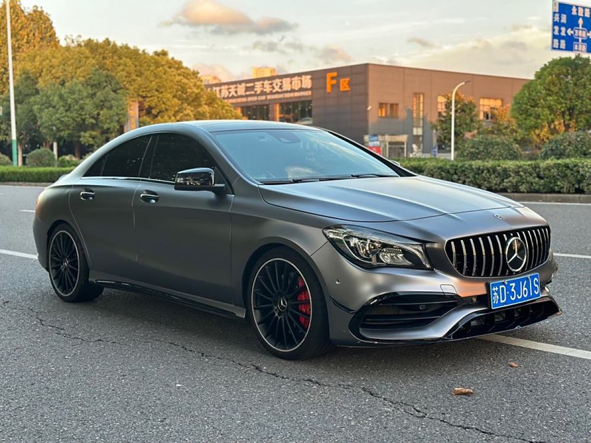 2018年6月奔馳 奔馳CLA級AMG  2017款 改款 AMG CLA 45 4MATIC