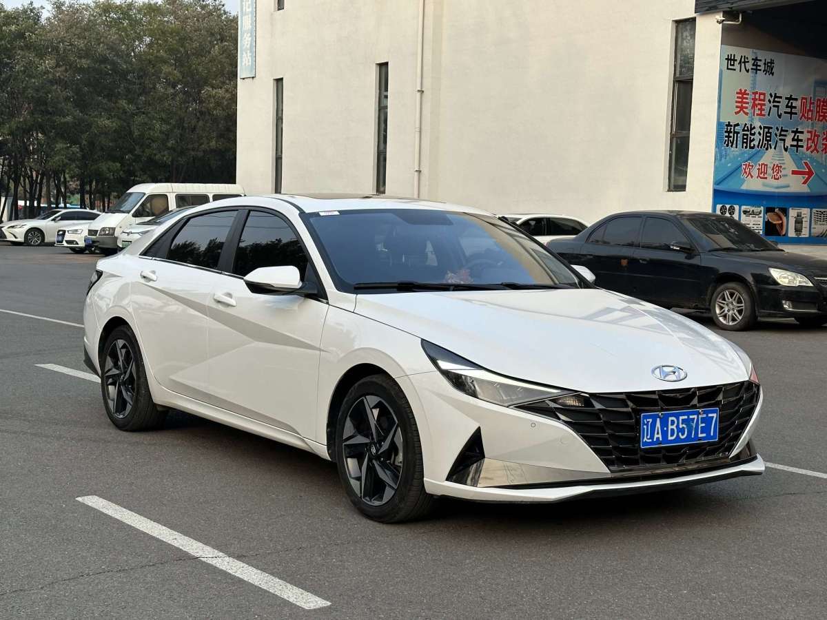 2021年10月現(xiàn)代 伊蘭特  2021款 1.5L GLX精英版