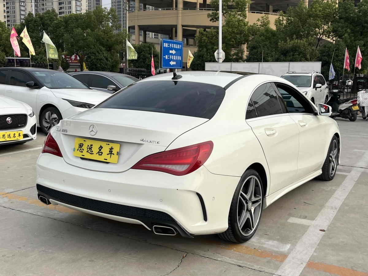 2015年9月奔馳 奔馳CLA級  2015款 CLA 220 4MATIC