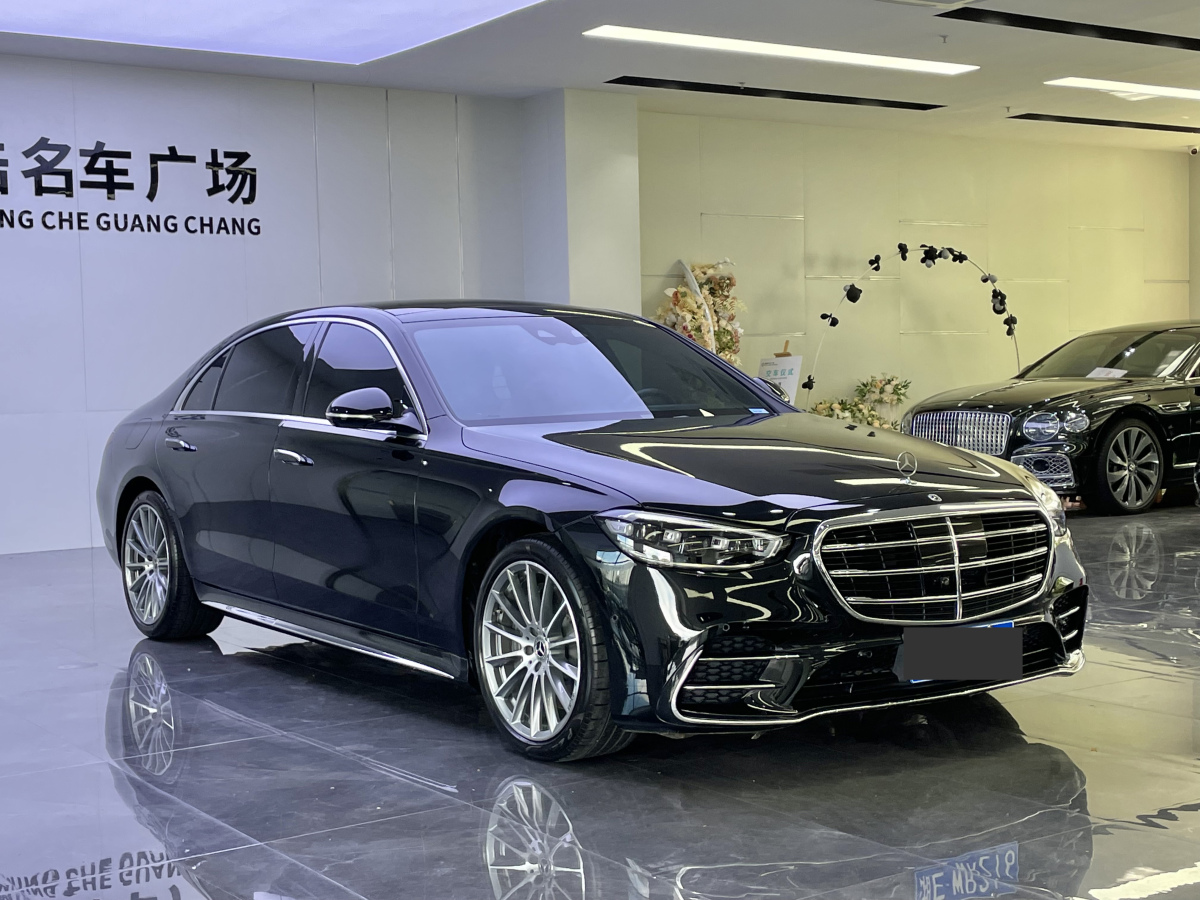 2022年7月奔馳 奔馳S級(jí)  2022款 改款 S 450 L 4MATIC