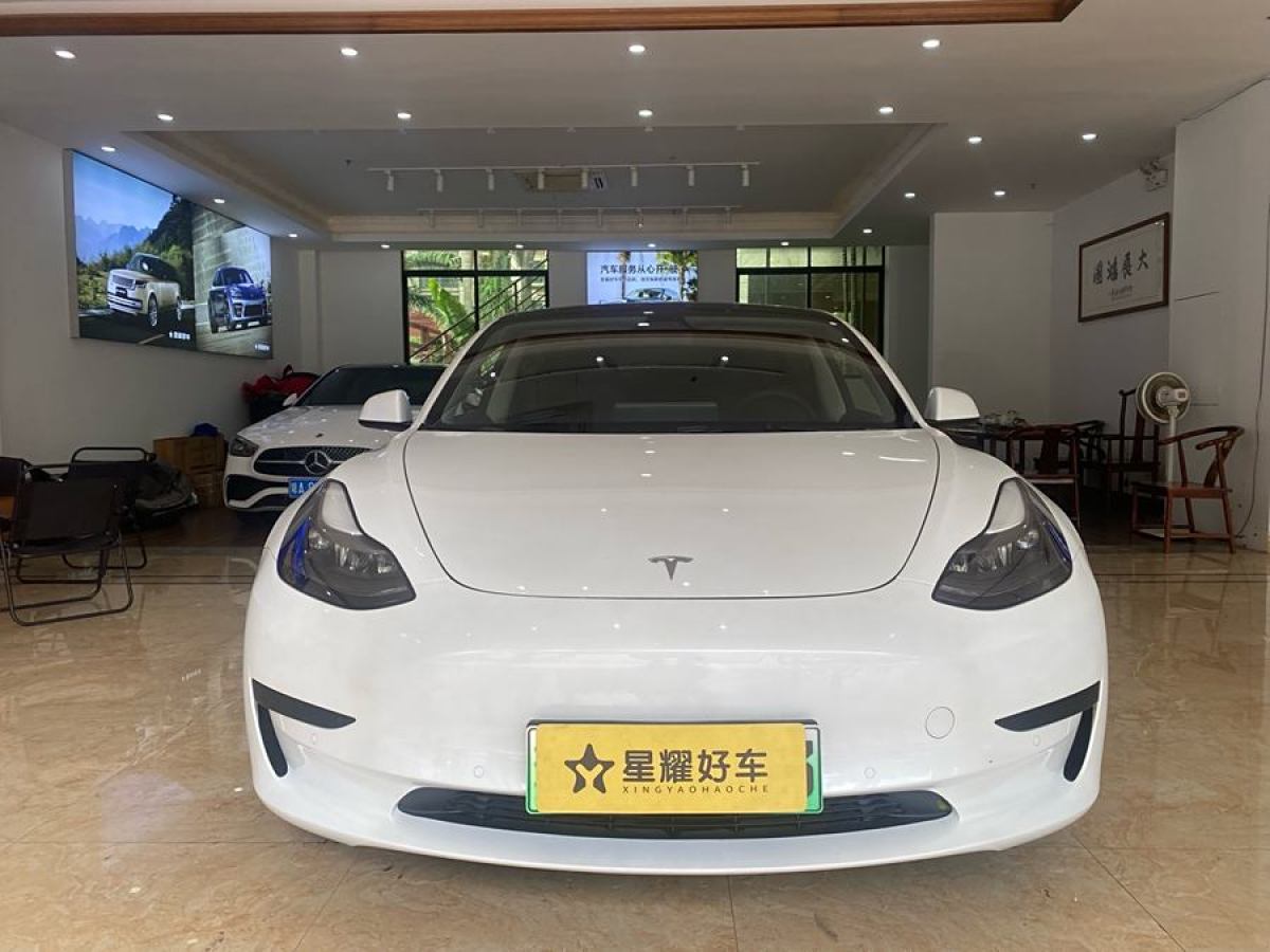 特斯拉 Model 3  2021款 改款 標(biāo)準(zhǔn)續(xù)航后驅(qū)升級(jí)版圖片