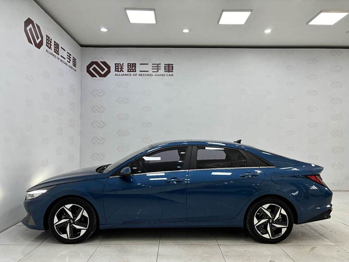 2022年3月現(xiàn)代 伊蘭特  2021款 1.5L GLX精英版