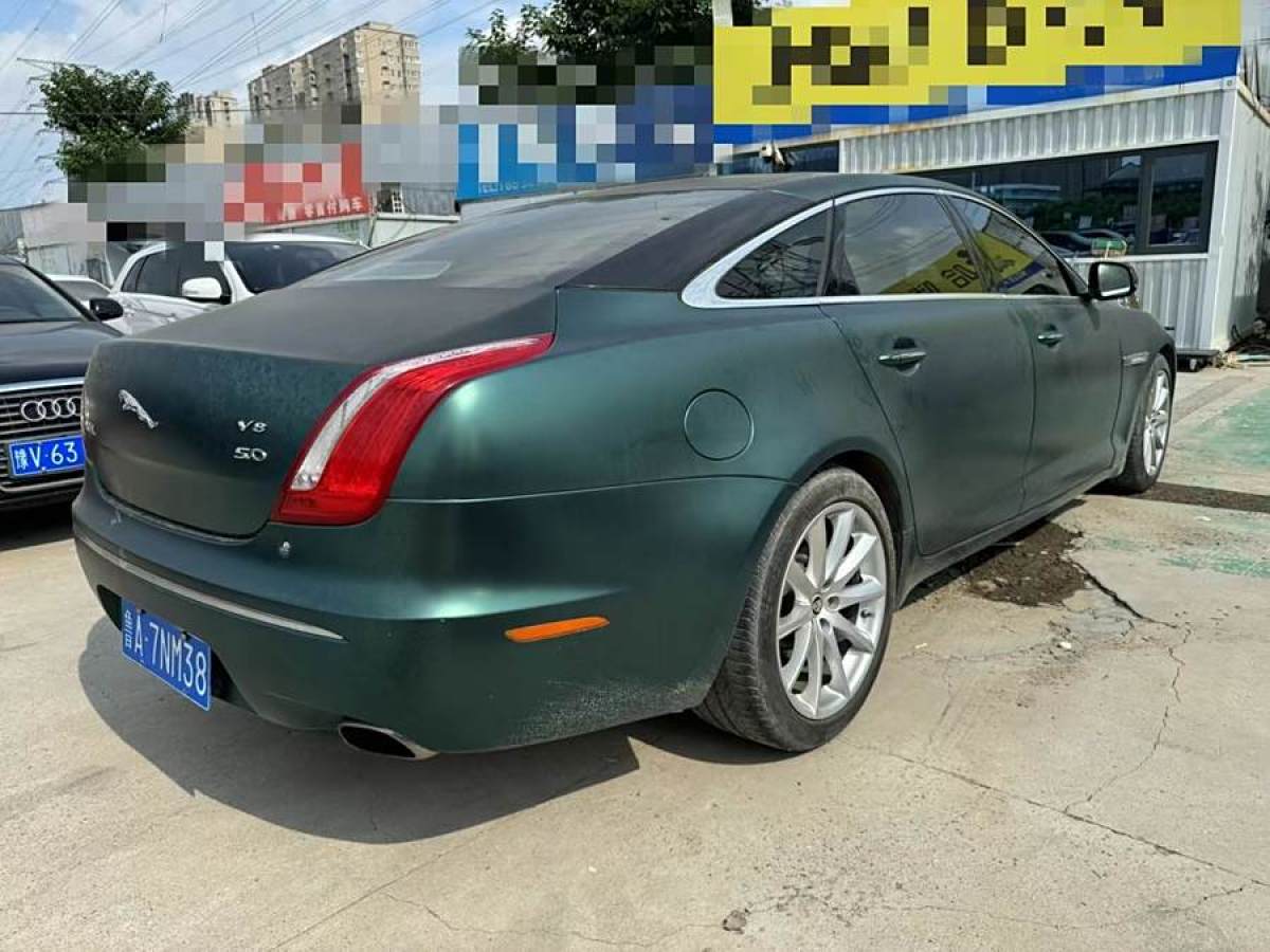 捷豹 XJ  2012款 XJL 5.0 全景奢華版圖片