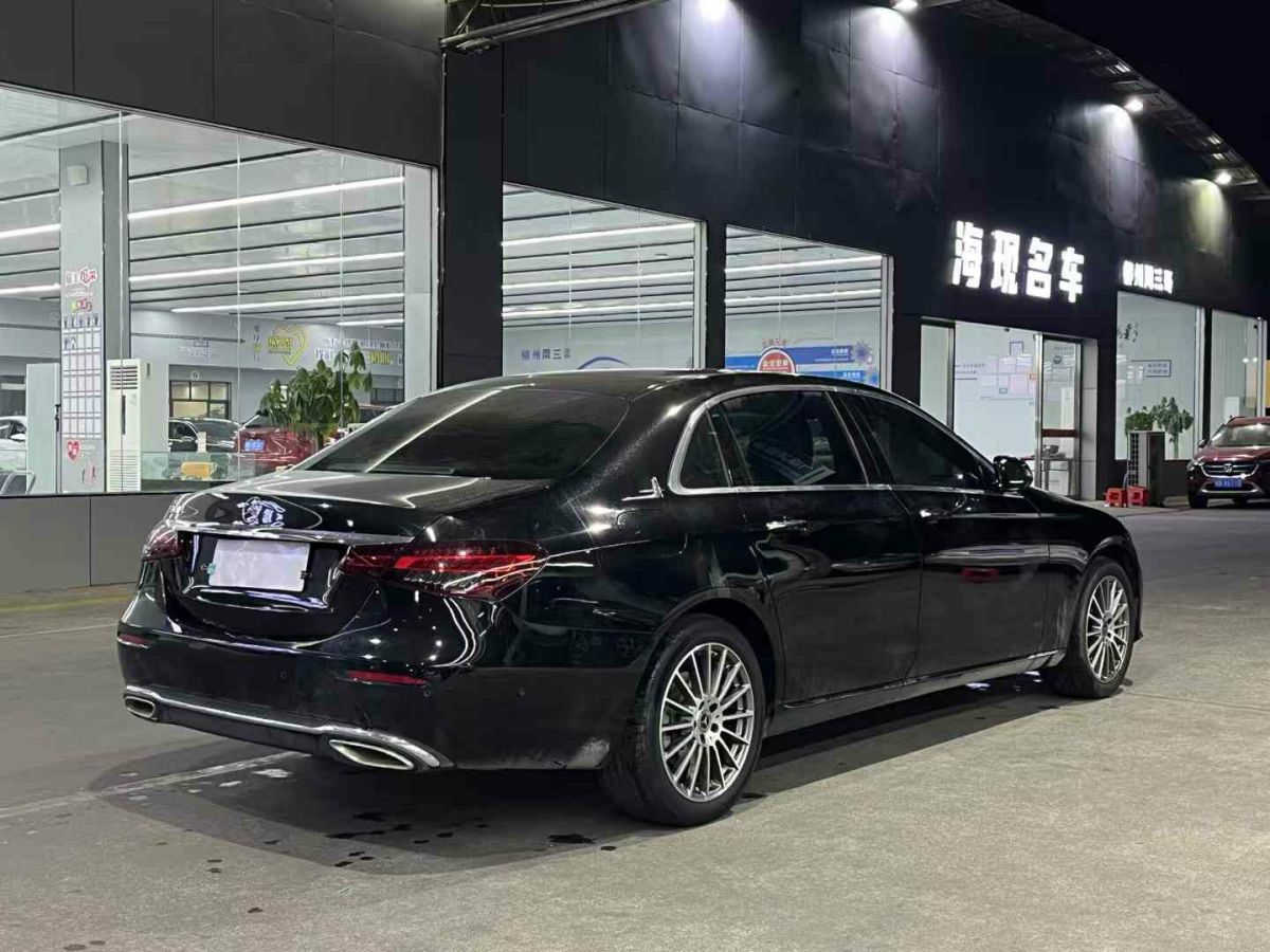 奔馳 奔馳E級(jí)  2021款 E 300 L 豪華型圖片