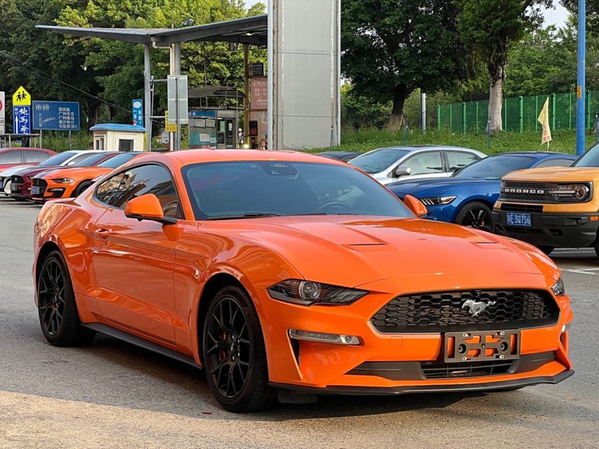 2022年7月福特 Mustang  2021款 2.3L EcoBoost