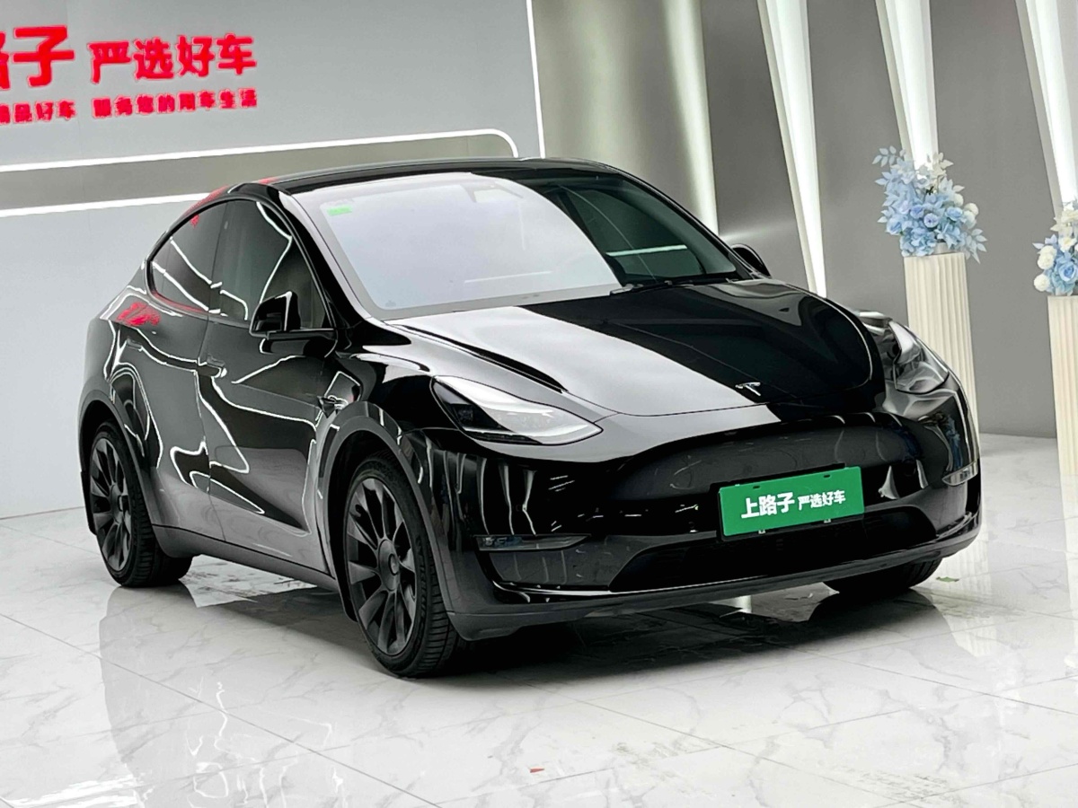 特斯拉 Model Y  2021款 改款 標(biāo)準(zhǔn)續(xù)航后驅(qū)升級版圖片