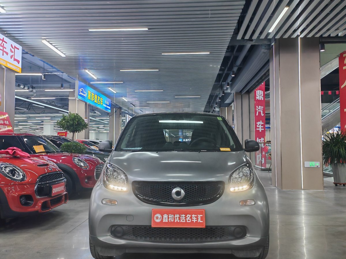 smart fortwo  2018款 1.0L 52千瓦硬頂激情版圖片