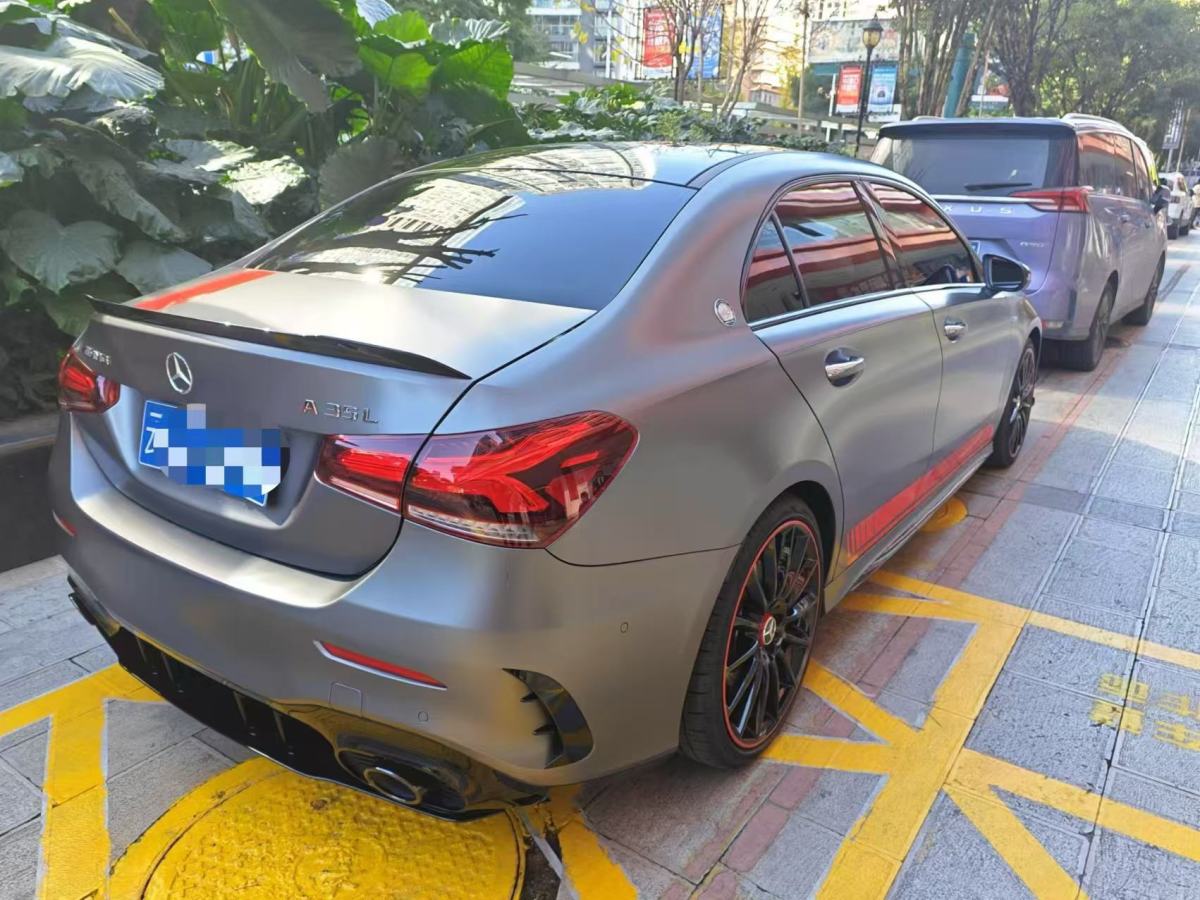 奔馳 奔馳A級(jí)AMG  2022款 AMG A 35 L 4MATIC 熾夜特別版圖片