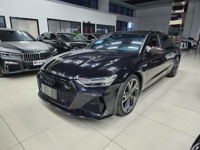 2022年6月 奧迪 奧迪A7L 45 TFSI quattro S-line 黑武士版圖片