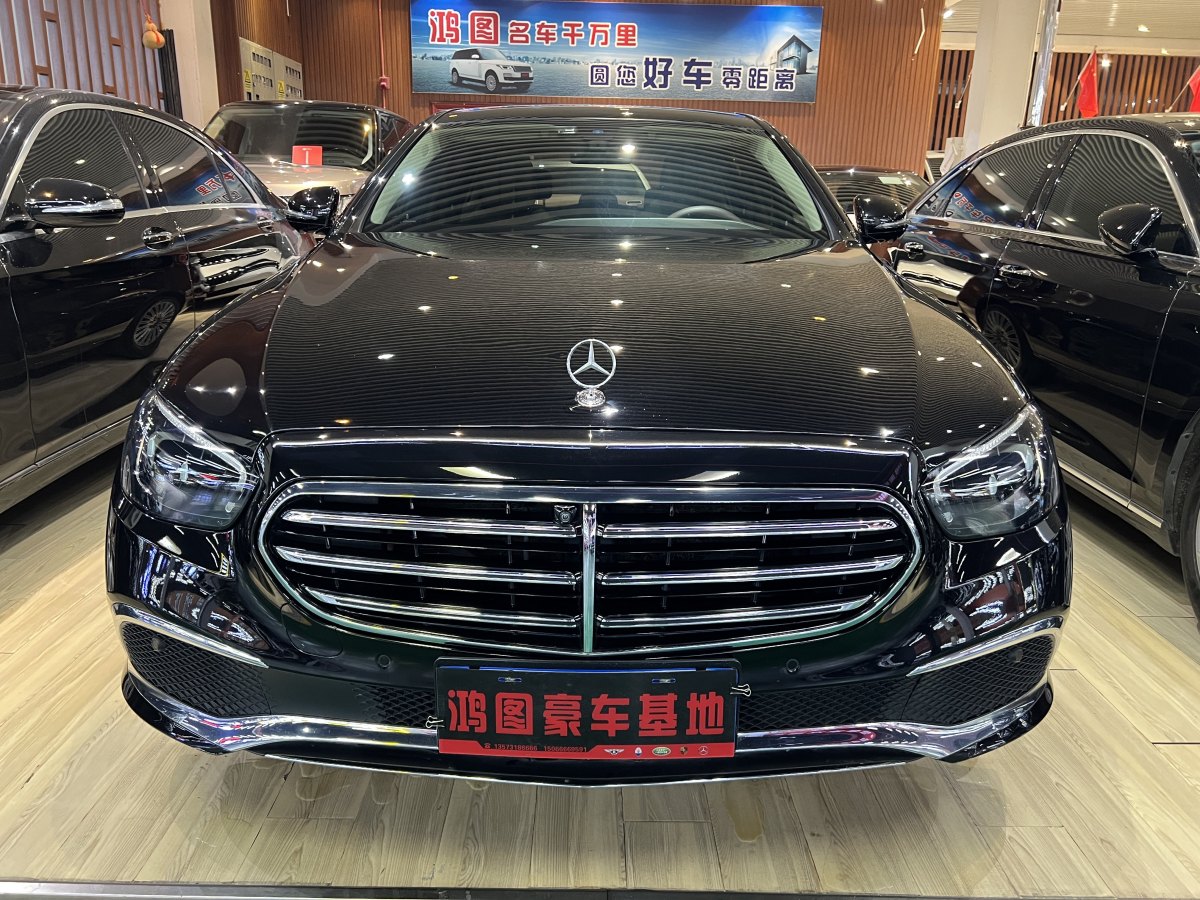 奔馳 奔馳E級  2022款 改款二 E 300 L 豪華型圖片