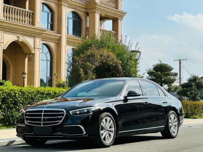 2024年1月 奔馳 奔馳S級新能源(進口) S 450 e L 插電式混合動力轎車圖片