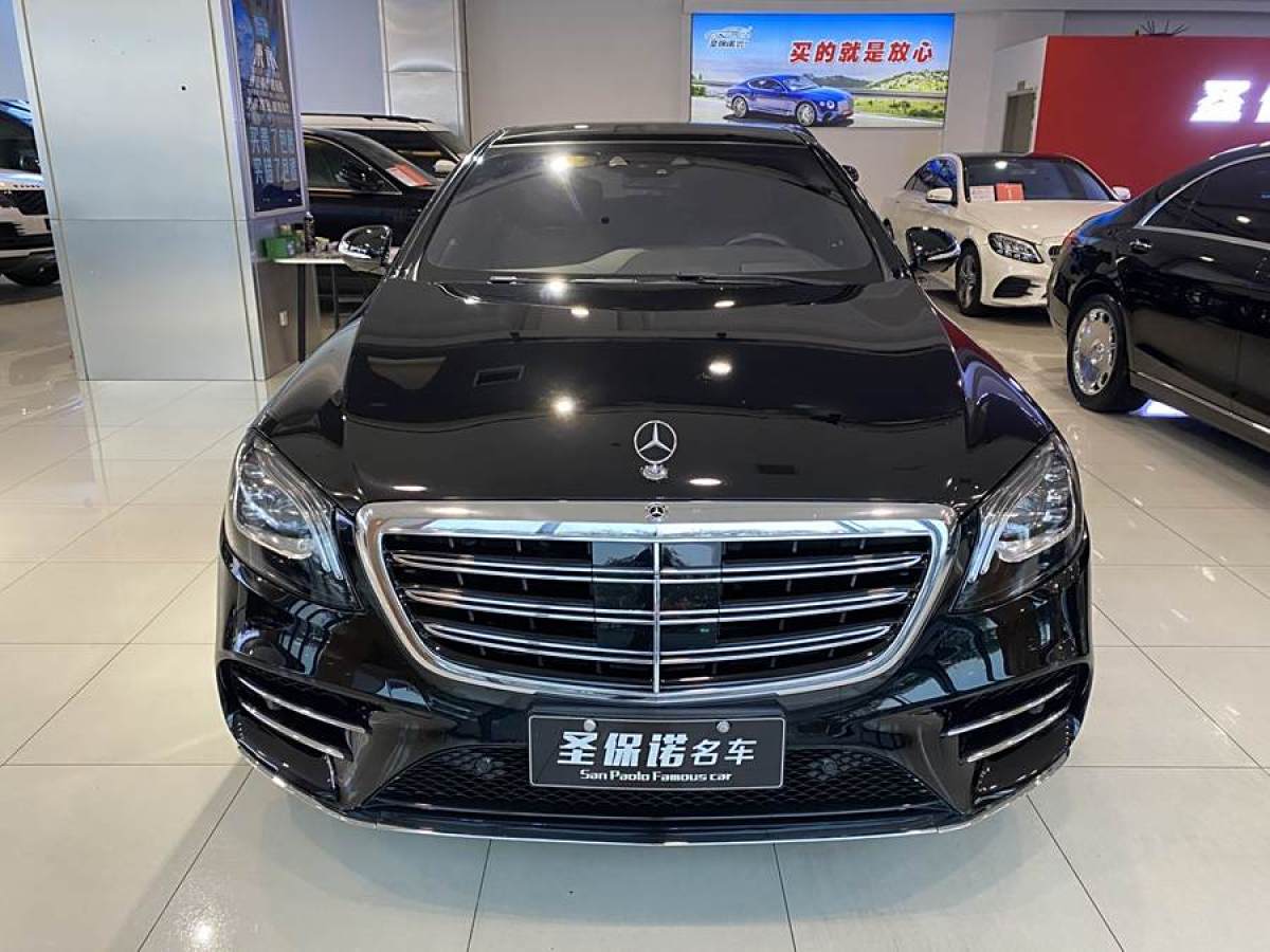 奔馳 奔馳S級  2018款 S 450 L 4MATIC 卓越特別版圖片