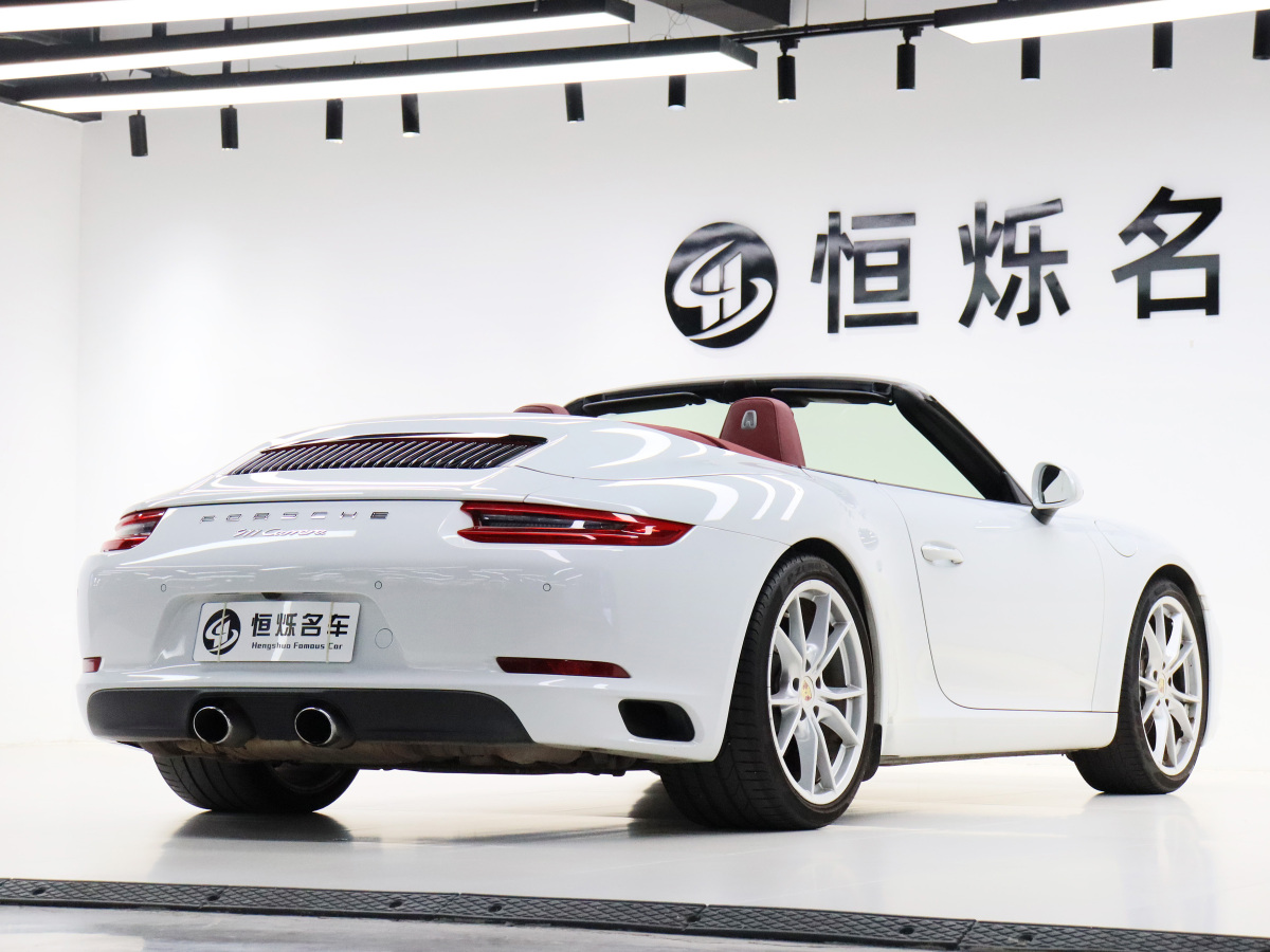 保時(shí)捷 911  2016款 Carrera Cabriolet 3.0T圖片