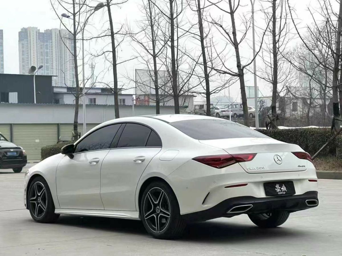 2021年1月奔馳 奔馳CLA級(jí)  2021款 CLA 260 4MATIC