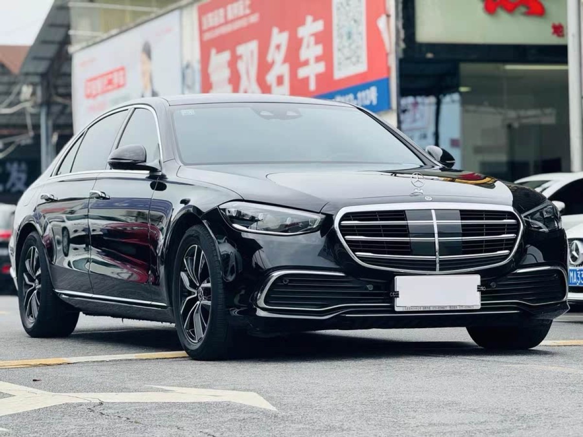 奔馳 奔馳S級  2021款 改款 S 400 L 商務型圖片