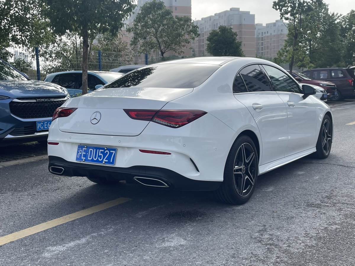 2021年11月奔馳 奔馳CLA級  2021款 CLA 200 4MATIC