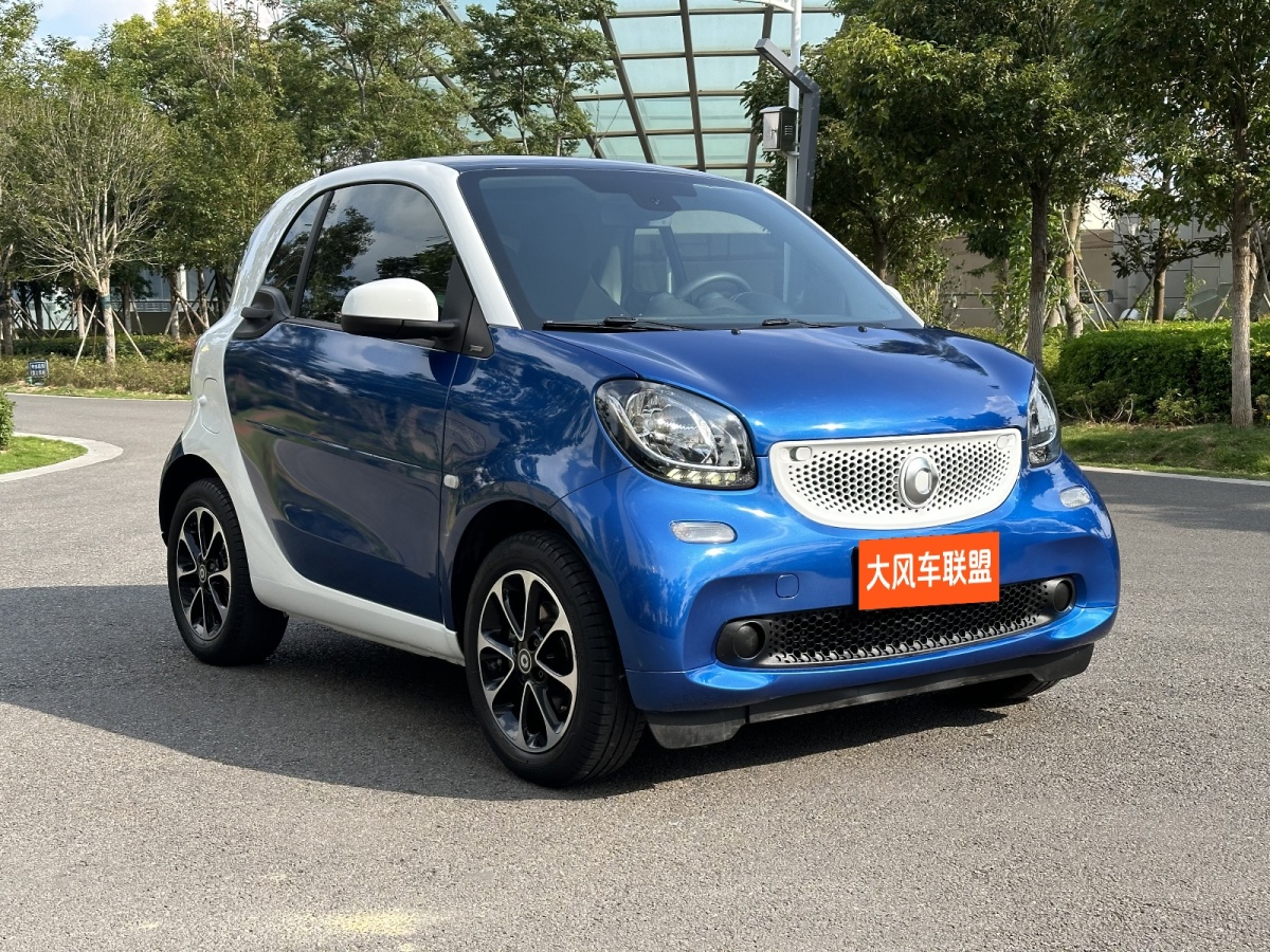 smart fortwo  2017款 1.0L 52千瓦魅藍(lán)特別版圖片
