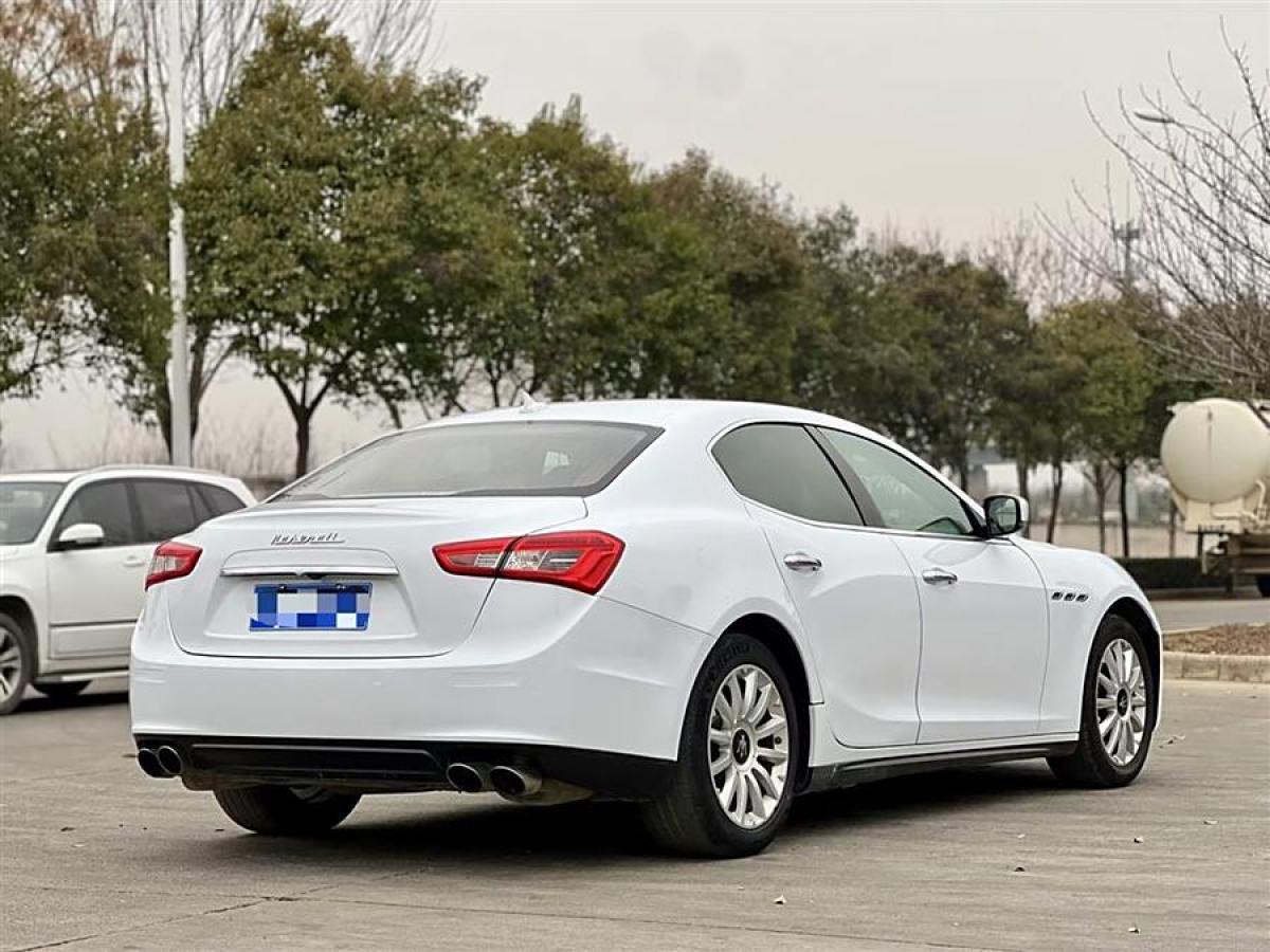 瑪莎拉蒂 Ghibli  2014款 3.0T 標(biāo)準(zhǔn)版圖片