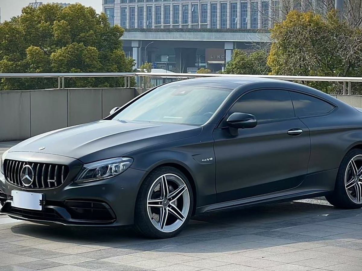 2021年4月奔馳 奔馳C級(jí)AMG  2021款 AMG C 63 轎跑車