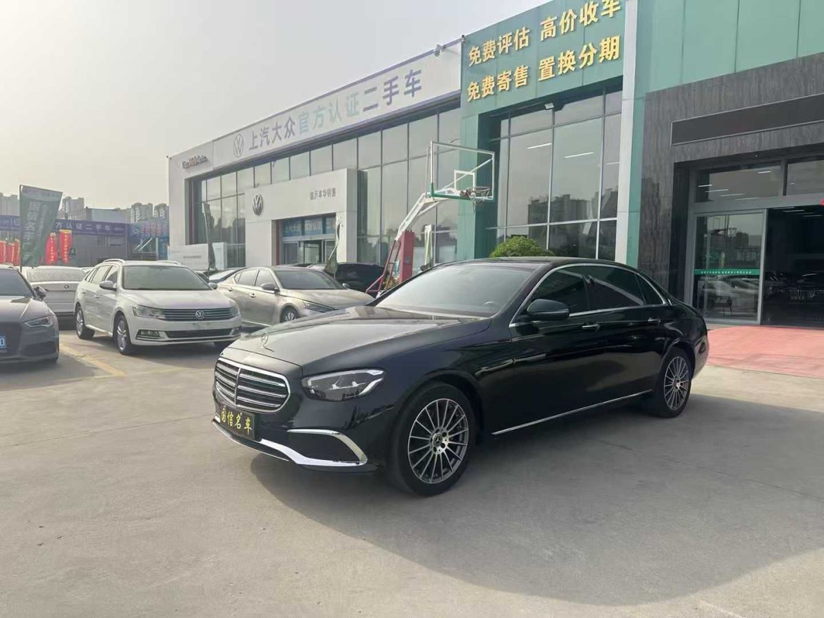 奔馳 奔馳E級  2022款 E 300 L 豪華型圖片