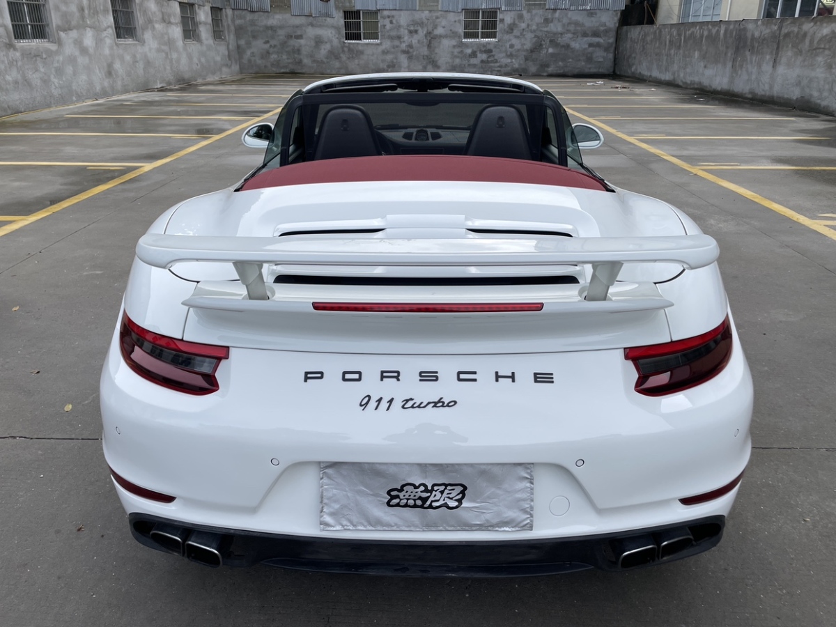 保時(shí)捷 911  2014款 Turbo Cabriolet 3.8T圖片