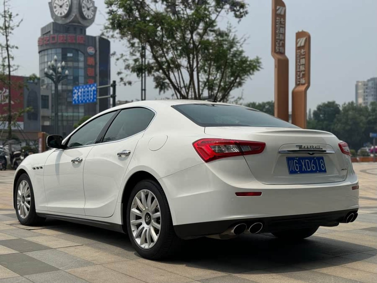 瑪莎拉蒂 Ghibli  2014款 3.0T 標(biāo)準(zhǔn)版圖片