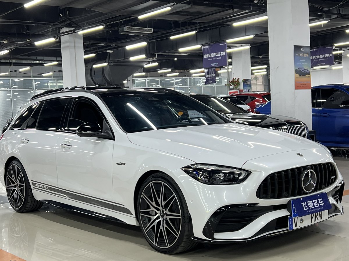 奔馳 奔馳C級(jí)AMG  2024款 AMG C 43 4MATIC 旅行轎車(chē) 特別版圖片