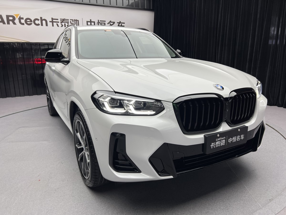 寶馬 寶馬X3  2022款 改款 xDrive30i 領(lǐng)先型 M曜夜套裝圖片