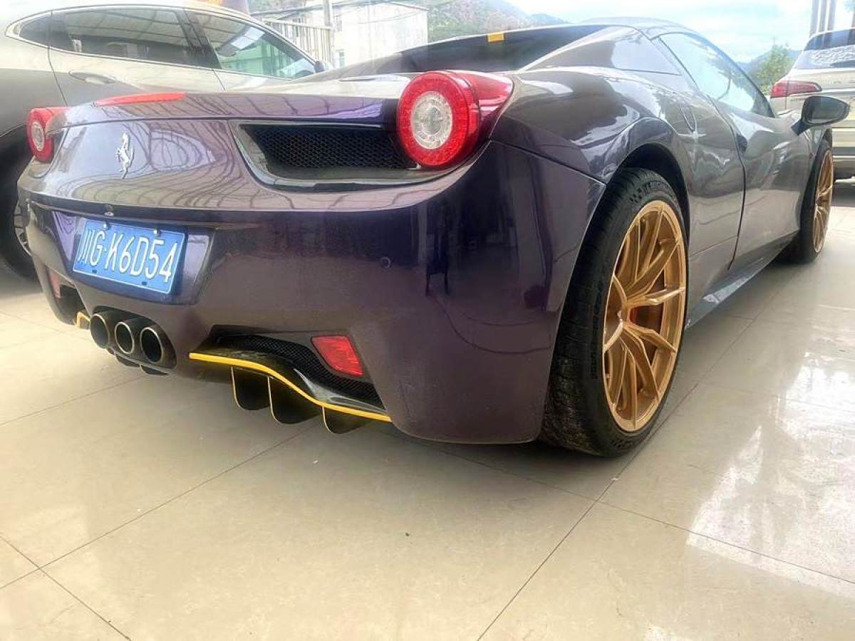 法拉利 458  2013款 4.5L Spider圖片