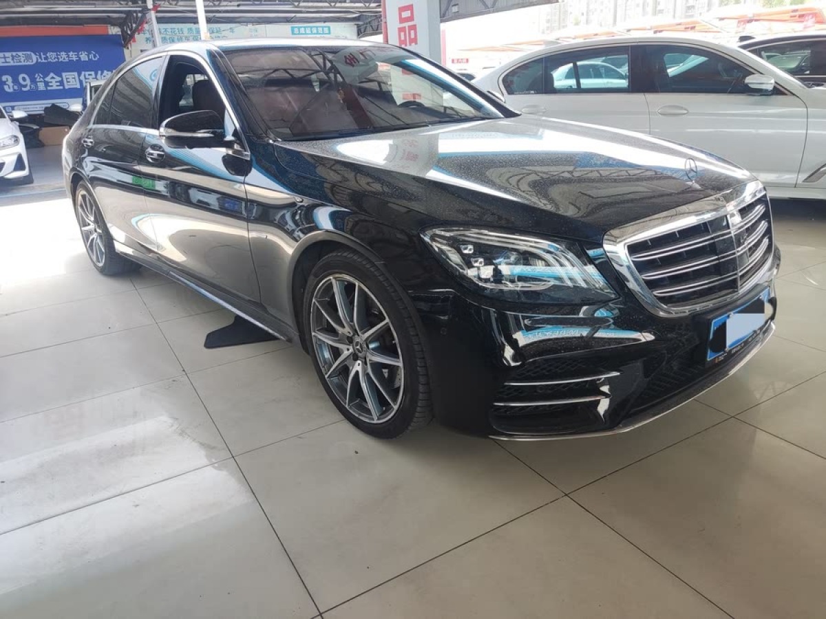 奔馳 奔馳S級  2020款 S 450 L 4MATIC 臻藏版圖片