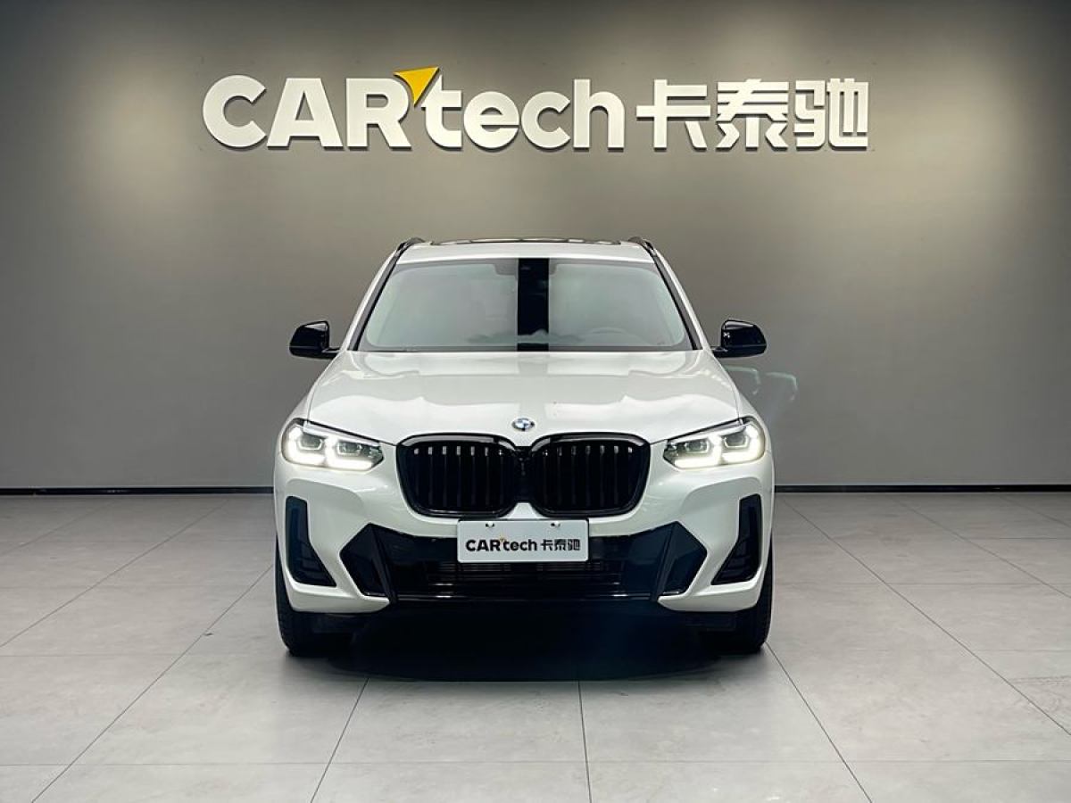 寶馬 寶馬X3  2022款 改款 xDrive30i 領(lǐng)先型 M曜夜套裝圖片